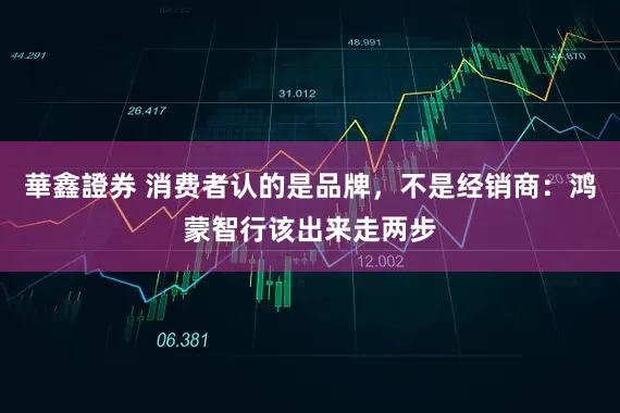 華鑫證券 消费者认的是品牌，不是经销商：鸿蒙智行该出来走两步